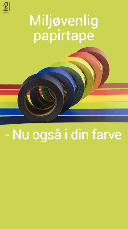 Indfarvet Ecomask SPLAT